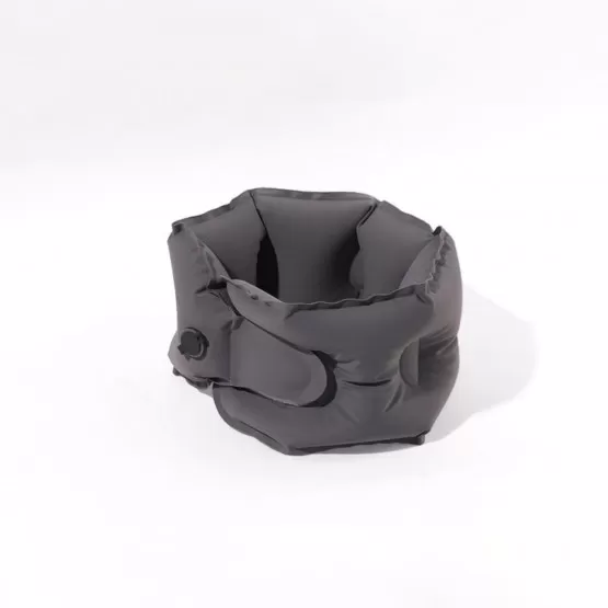 INF Oreiller cervical en silicone en forme de U à gonfler par simple